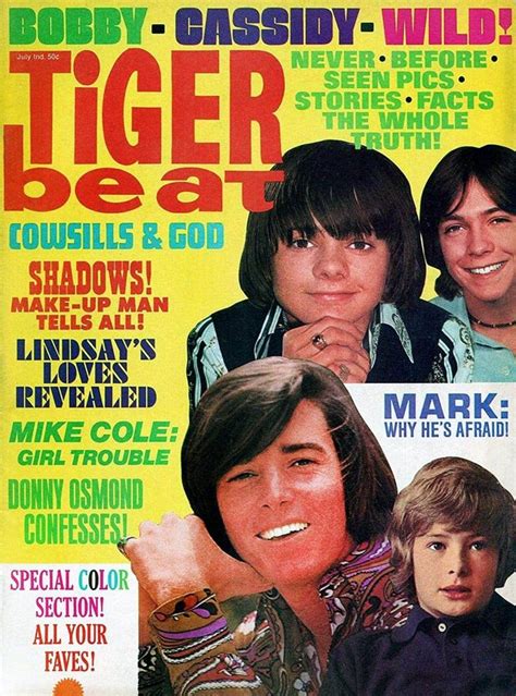 vintage boobs|See 1970s Tiger Beat magazine covers with the top teen stars of。